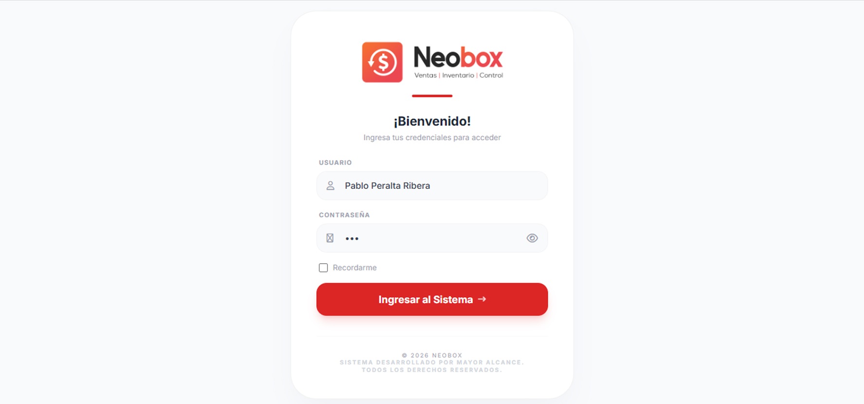Login Inteligente